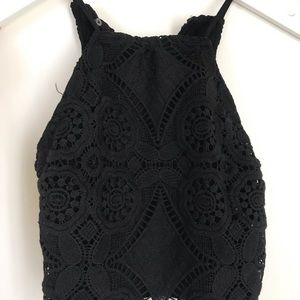 Abercrombie Lace Festival Crop Top
